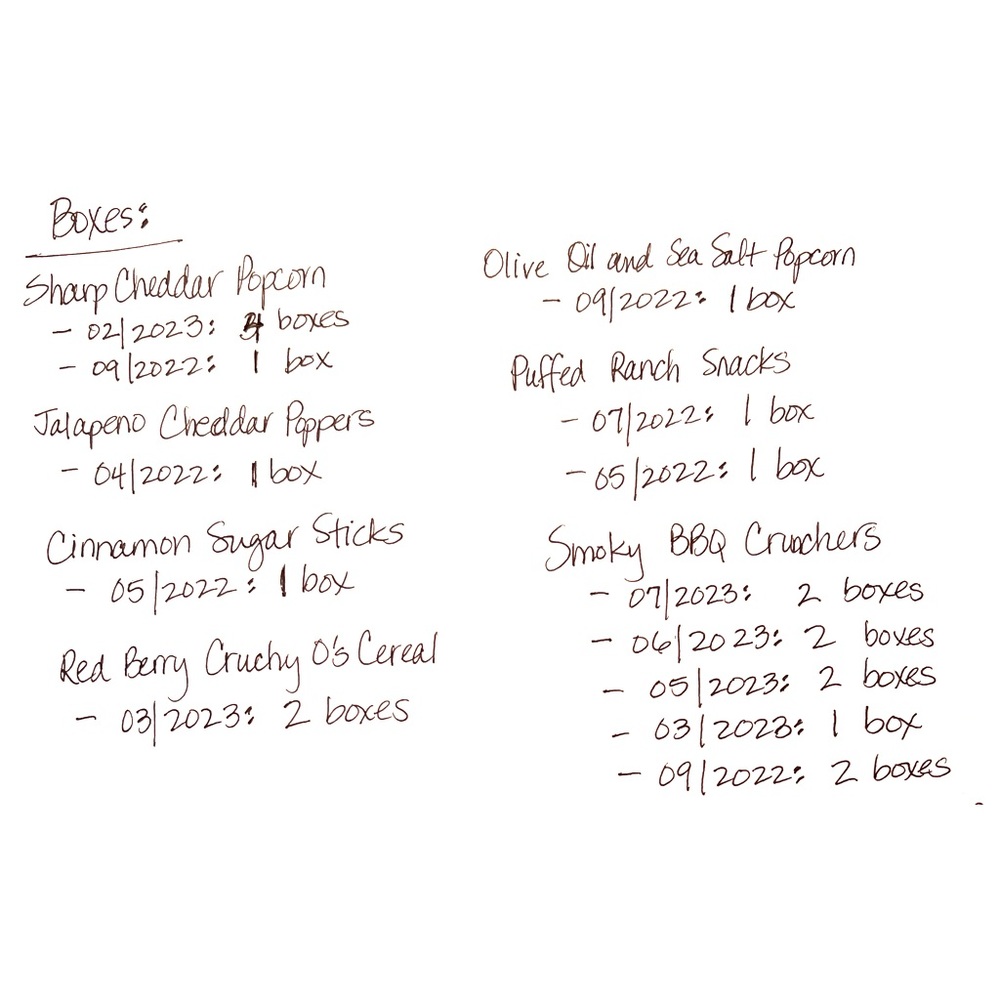 Optavia Snacks, Crunchers, Popcorn and O’s